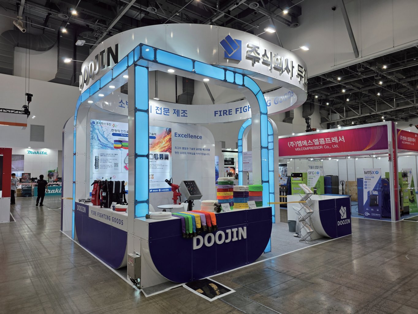 Doojin 2026 国际消防安全展 项目实景