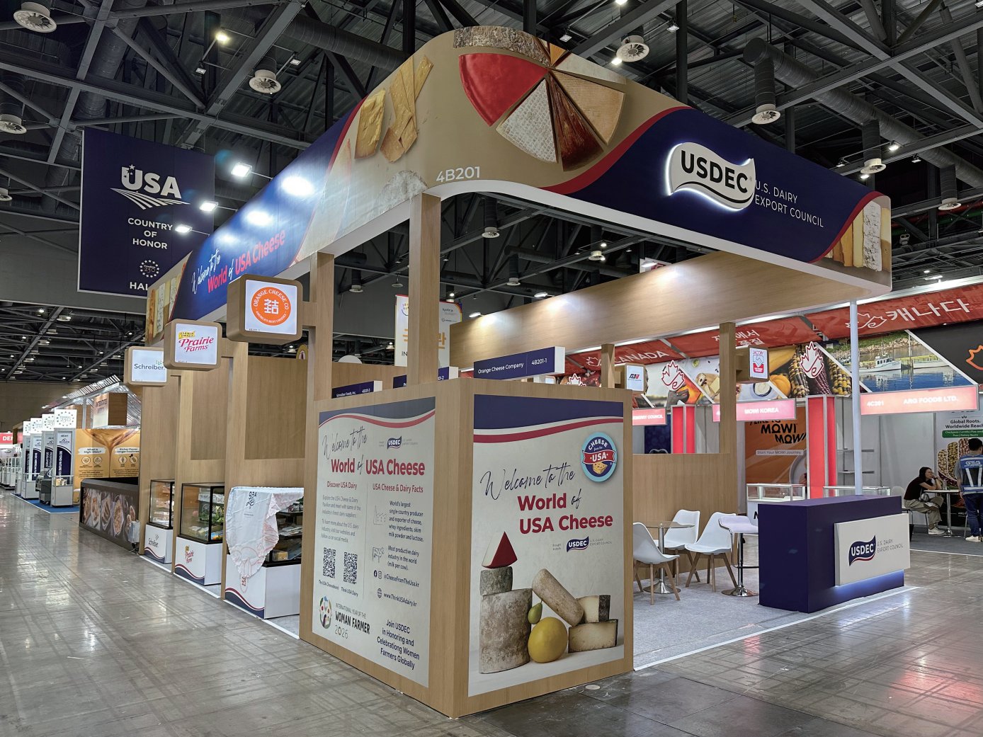 U.S. Dairy Export Council 2026 Seoul Food 项目实景